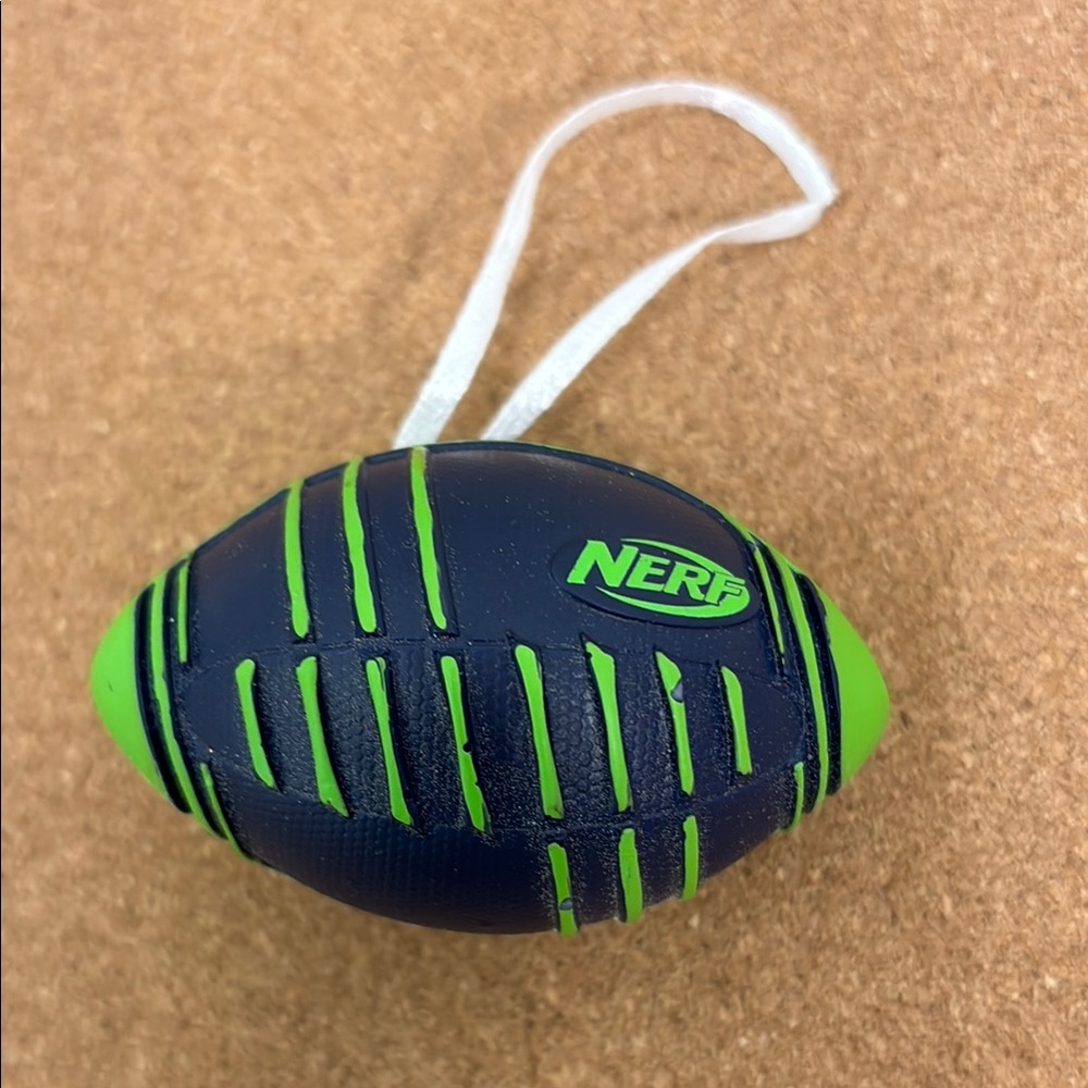 Hallmark Hasbro Nerf Blitz Football Christmas Ornament Resin